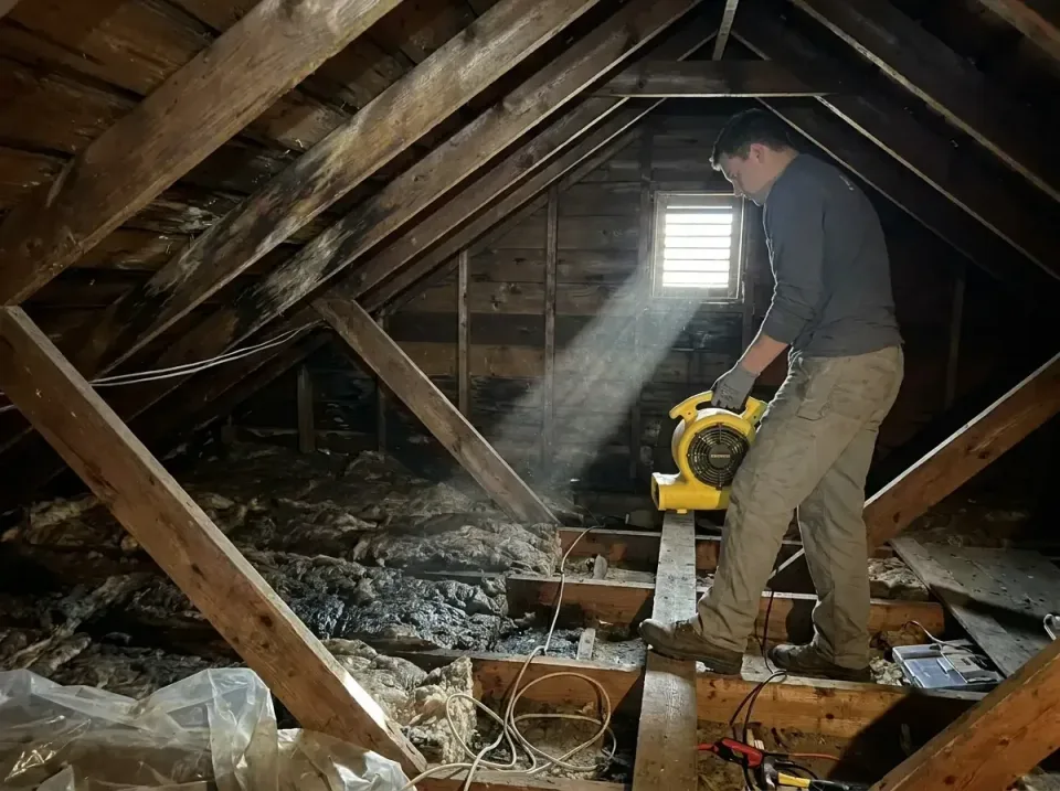 attic-water-damage-drying-proc-007 — frequently asked questions, Emergency Water Extraction & 24/7 Flood Response in Ovilla,…